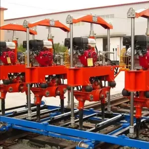 Hydraulic Rail Turnout Tamping Machine for Railway Track Maintenance Railway Tamping Tool thumbnail-1