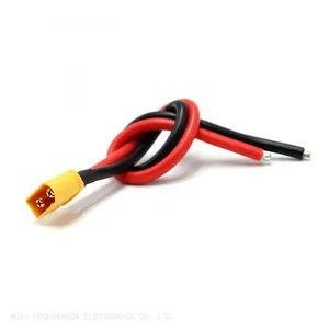 Amass XT60U-F/M With 12AWG Soft Silicone Wire Harness Processing XT60 Cable thumbnail-3
