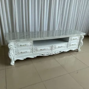 European Style Coffee Table TV Cabinet thumbnail-1