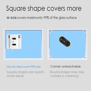 PUREROBO W-S3S TUYA APP Bluetooth Connect Intelligent Window Cleaning Robot Automatic One-touch Control Handsfree Robot Cleaner thumbnail-4