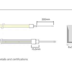 New Design Colors Silicone Material Ip67 Waterproof Outdoor 10w Smd2835 6mm Width Led Flex Neon Light thumbnail-3