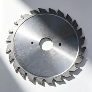 Adjustable Scoring Saw Blade 120mm 12+12T TCG 75Cr1 Chrome Coated for Panel Scoring - AOMJNG thumbnail-2