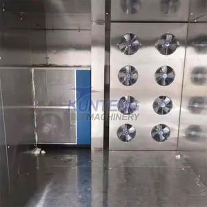 Electric Drying Machine to Dry Maggot Pelleted Feed Fish Insects Cow Manure Rice Husk Dog Food Meat Dryer Machine EPC thumbnail-3