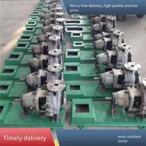 Horizontal Chemical Pump, Quality Guaranteed, Excellent Workmanship, Acid and Wear Resistant, Huiqiang Pump Industry thumbnail-4