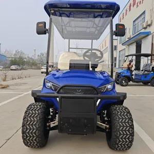 New Electric Four-wheel Golf Cart, 4+2 Six-seater, Customizable at Will, Exporting Factory at the Source thumbnail-2