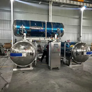 Double-layer Boiler and Single-tank Water Bath Sterilizer Retort Machine thumbnail-2