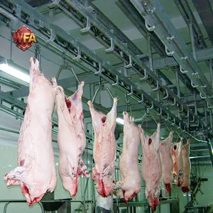 HACCP Pig Swine Slaughterhouse Line Abattoir Machine Meat Processing Plants Industrial Slaughterhouse Machinery Installation thumbnail-5