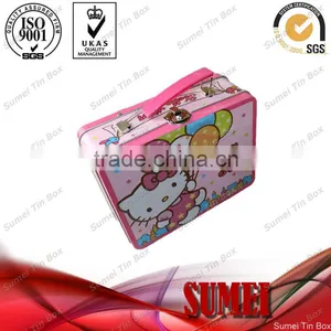 Gift Tin Box With Handle thumbnail-1