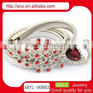 Fahion Adjustable Sexy Belly Chain Sapphire Peacock Waist Chain thumbnail-4