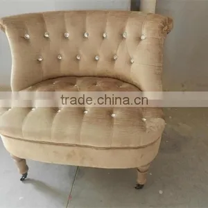 RCH-4242 Hot Sale 2 Seat Button Sofa With Ottoman thumbnail-5