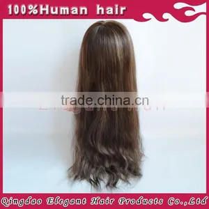 2015 New Products Unprocessed Real Human Hair Womens Toupee thumbnail-6