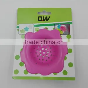Hot Selling Flower Shaped Kitchen Plastic Sink Filter thumbnail-2