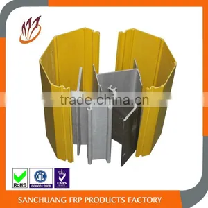GRP Glassfibre Pultruded Profile for Chemical Resistant Plant thumbnail-1