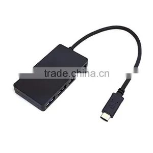 Extension USB 3.1 Type C + USB 3.0 Hub Converter Power Charge Adapter thumbnail-4