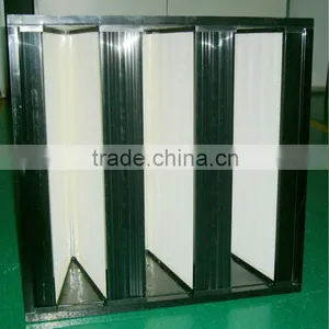 3V-bank Mini-pleat HEPA Air Filter thumbnail-1