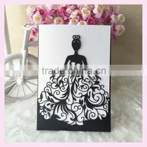 Luxury Wedding Invitation Cards for Christening , Quinceanera Event ,factory Price Birthday Greeting Card With RSVP Card Supplier's Choice thumbnail-1