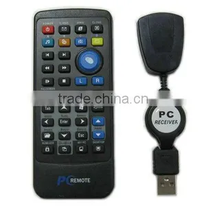 Black Pc Telecontrol- No Need Driver, Character and English Letters Input thumbnail-2