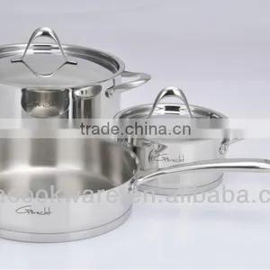 New Stainless Steel Cookware Set With Induction Bottom thumbnail-1