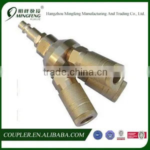 3-way Universal Quick Connect Air Tool/hose Coupler/manifold thumbnail-2