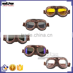 BJ-GT-012 Recommended Transparent Protection Racing Goggles Motorcycle Motocross Goggles for Harley thumbnail-5