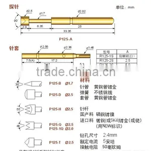 P125 Spring Pogo Pin,test Pin,test Probe Pin thumbnail-2