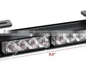 9.5" LED Strobe Light Bar Super High Intensity LED Traffic Advising Emergency Strobe Lights thumbnail-4