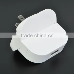 2015 New Arrival 5V 1A USB Ports US Plug Travel Wall Charger thumbnail-1