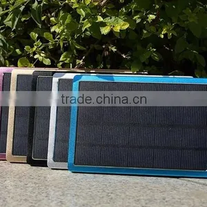 AWC608 10000mah Universal Solar Panel Slim Charger Tablet Mobile Charger Solar thumbnail-6