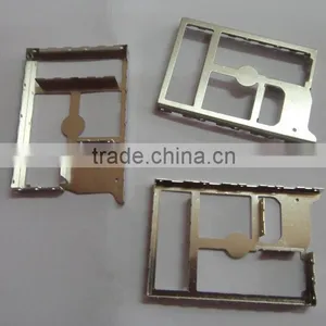 Custom Thin Galvanized Metal Stamping for SD Card Holder Supplier's Choice thumbnail-2