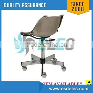 HOT SALE ! ! ! GREENLAB ESD Swivel Chair,folded Chair With Arm Rest,PU Lab Chair thumbnail-1