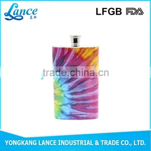 4oz Color Logo Printed Wine Bottle Cheap Price Hip Flask thumbnail-5