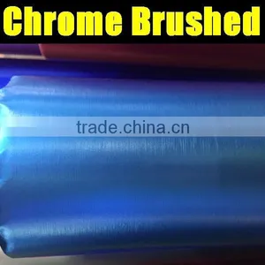 High Quality Chrome Matte Brushed Vinyl 1.52*20m thumbnail-2