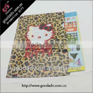 2013 Hot Floral Bottom Cartoon Cat Pattern Office Storage Supplies thumbnail-1