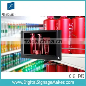 Motion Sensor Activated 7 Inch Lcd Advertising Video Digital Shelf Edge Displays thumbnail-1
