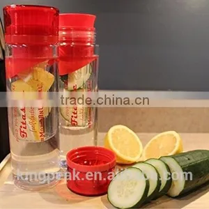 Plastic Infuser Water Bottle Joyshaker/water Infuser Bottle/ BPA-Free Tritan Fruit Infuser Water Bottle/Shaker Bottle thumbnail-1