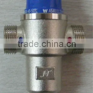 3/4" Brass 3 Way Mixing Valve (selector Valve) thumbnail-1