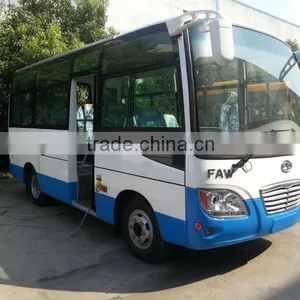 Cheap Price of New Bus 27 Seats 7.3m Passenger Mini Bus thumbnail-1