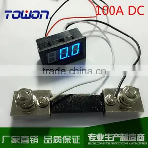 LED DC0-100A Digital Panel Ammeter AMP Ampere Meter With 100A/75mV Shunt thumbnail-3