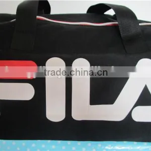 Manufacturer Black Cotton Travel Sport Duffel Bag With Customize Logo Quality Choice thumbnail-4