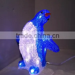 3D Acrylic Penguin Motif LED Christmas Light thumbnail-1
