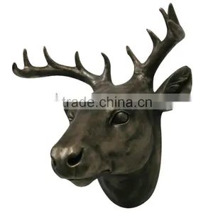 Golden Deer Head Resin Nativity Figurines thumbnail-2