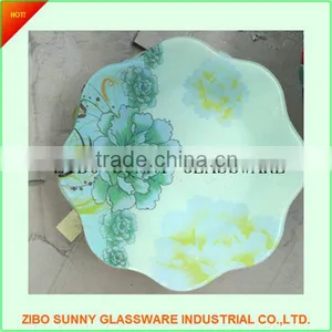 High Quality Decal Glass Plate thumbnail-4
