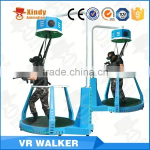 2016 Hot Sale Luxury & Attractive Xindy 9D Virtual Reality Treadmill 9D VR Walker thumbnail-5