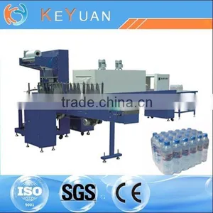 Automatic PE / POF Film Shrinking Packing Machine For Juice Bottles thumbnail-1
