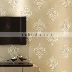 Modern Fashion Wallpaper European Style Flock Wallpaper thumbnail-1