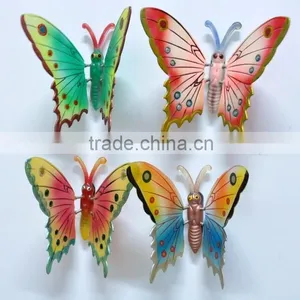 4 Inch Plastic Magnetic Fridge Sticker With Butterfly Shape thumbnail-2