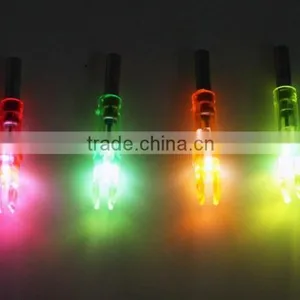 New Arrivel 6.30mm Light Nock for Carbon/ Fiberglass Shafts Compound Light Nock PE Archery Arrow Nock thumbnail-4