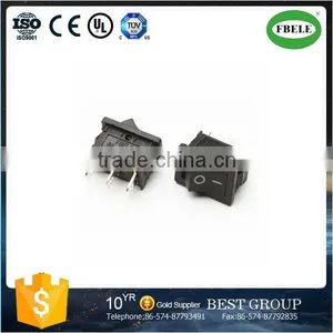 MRS-102 Miniature Rocker Switch Table Lamp Rocker Switch on -off Rocker Switch(FBELE) thumbnail-1