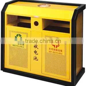 Max-HK12 Special Design Black Outdoor Waste Bin thumbnail-4