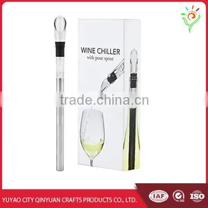 Stainless Steel Wine Chiller Stick With Aerator and Pourer thumbnail-1